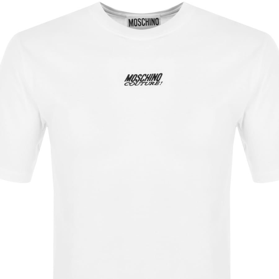 Moschino Logo T Shirt White | Mainline Menswear United States